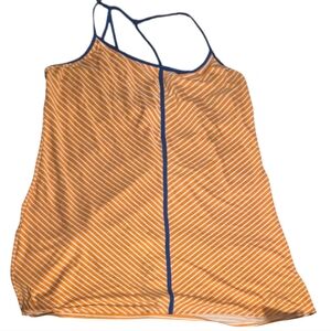 Orange and White Striped SECRET TREASURE SLEEPWEAR NIGHTY